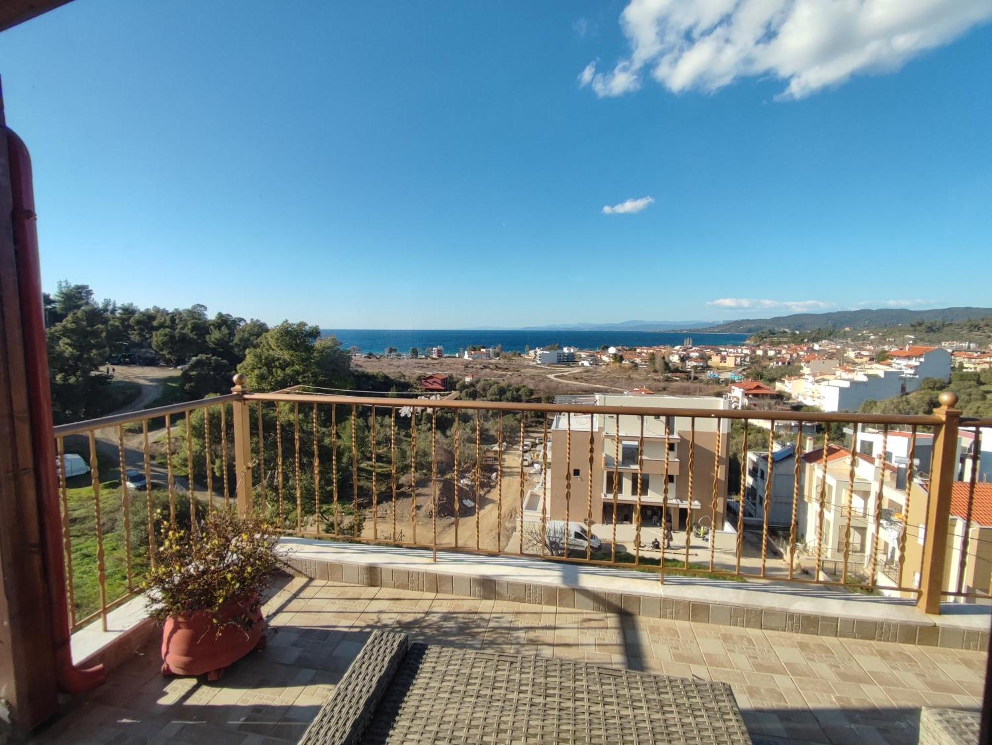 Theasis Luxury Panoramic Penthouse Apartment Neos Marmaras Luaran gambar