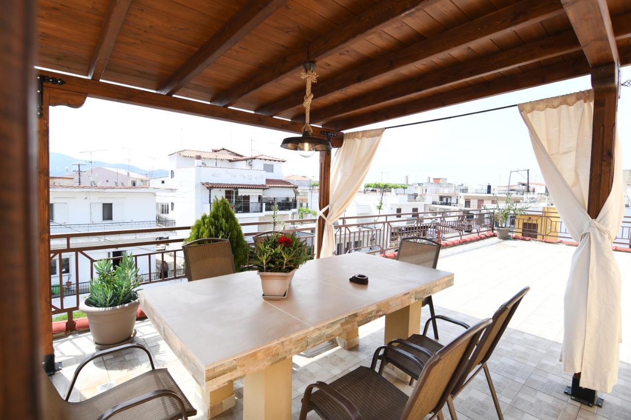 Theasis Luxury Panoramic Penthouse Apartment Neos Marmaras Luaran gambar