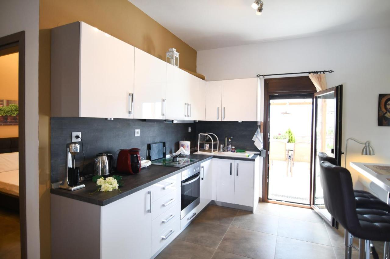 Theasis Luxury Panoramic Penthouse Apartment Neos Marmaras Luaran gambar